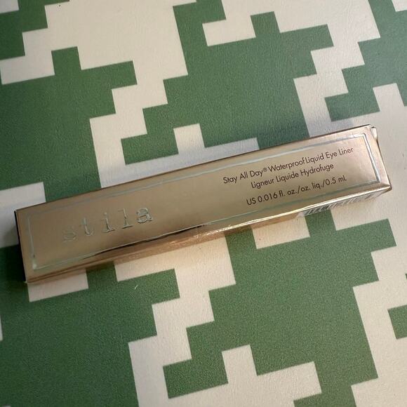 TWO (2) Stila Stay All Day Waterproof Liquid Eyeliner in Marine (blue) NIB - Picture 9 of 9